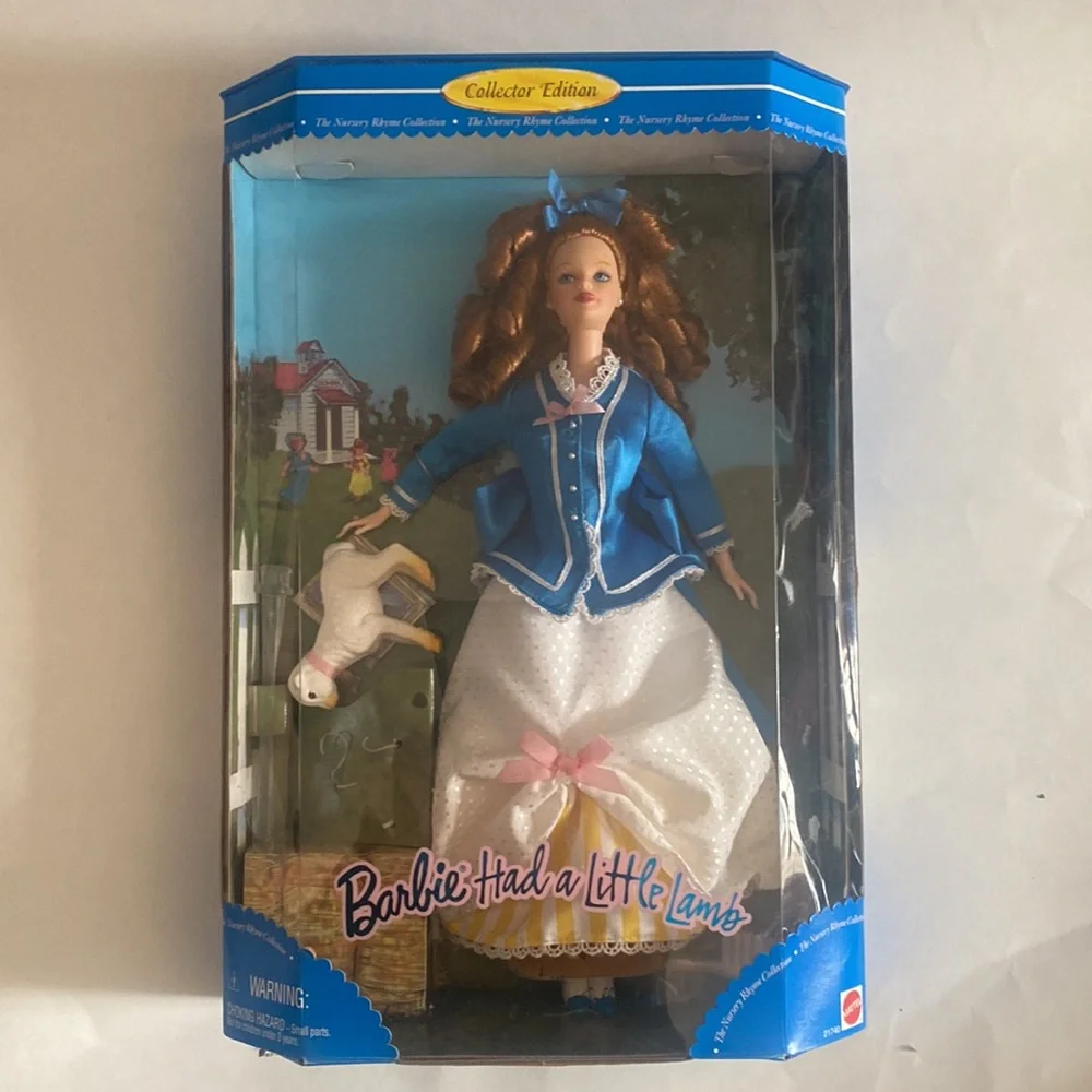 Vintage BARBIE Had A Little Lamb 1st in Nursery Rhyme Collection